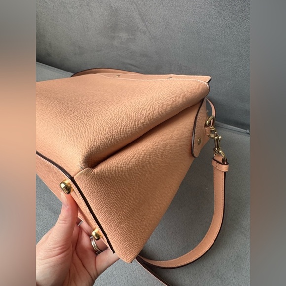 Coach Peach Leather Purse - Picture 8 of 16